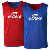 Chasuble de sport réversible Eldera bleu roi rouge