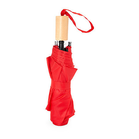 PARAPLUIE KHASI personnalisable rouge
