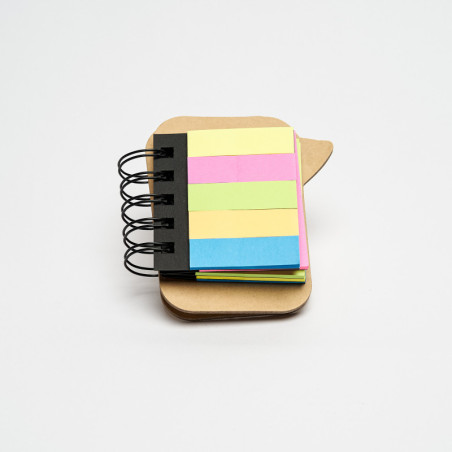 Bloc notes Anfi à personnaliser ouvert