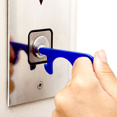 Porte clés polyvalent Ross bouton poussoir
