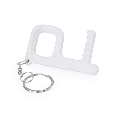 Porte clés Dalton à personnaliser blanc