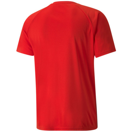 Maillot PUMA Team Liga Striped rouge noir dos