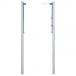 Poteaux de volley Scolaire en aluminium - La paire