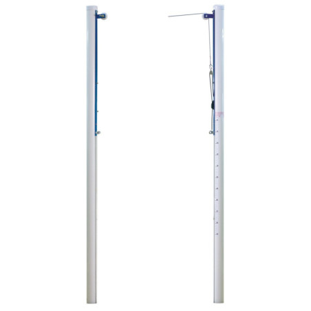Poteaux de volley Scolaire en aluminium - La paire