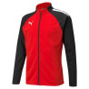 Veste de survêtement Club Puma Team Liga rouge noir face