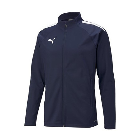 Veste de survêtement Club Puma Team Liga marine noir face