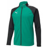 Veste de survêtement Club Puma Team Liga vert noir face