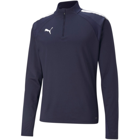 Sweat 1/4 Zip Puma Team Liga  marine face