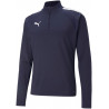 Sweat 1/4 Zip Puma Team Liga  marine face