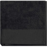 Serviette bio à personnaliser noir
