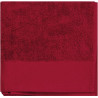 Serviette bio à personnaliser rouge