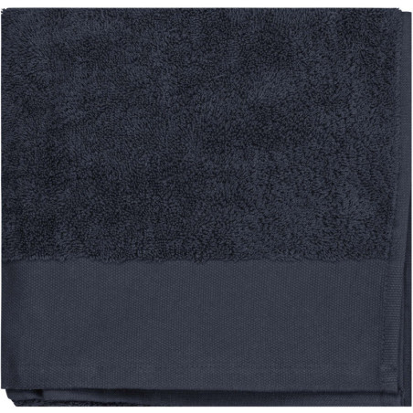 Serviette bio à personnaliser marine