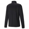 Sweat 1/4 Zip Puma TeamRise noir vue de dos