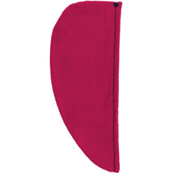 Serviette cheveux microfibre à personnaliser noir/orange 2