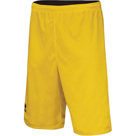 Short de basket ERREA Chicago réversible jaune et noir
