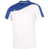 Maillot de football MIZUNO Authentic Myou blanc et bleu roi