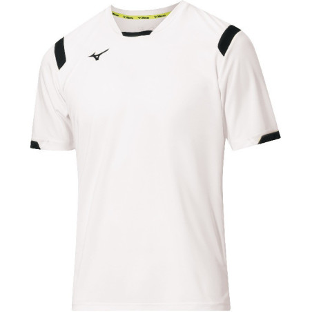 Maillot de football MIZUNO Premium blanc et noir