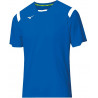 Maillot de football MIZUNO Premium bleu roi et blanc
