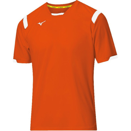 Maillot de football MIZUNO Premium orange et blanc
