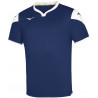 Maillot de football MIZUNO Runbird marine et blanc