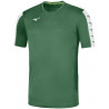 Tee-shirt d'entraînement MIZUNO Nara vert et blanc