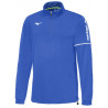 Sweat zippé d'entraînement MIZUNO Sendai bleu roi