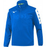 Sweat zippé d'entraînement MIZUNO Nara bleu roi