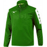 Sweat zippé d'entraînement MIZUNO Nara vert