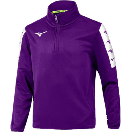 Sweat zippé d'entraînement MIZUNO Nara violet