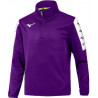 Sweat zippé d'entraînement MIZUNO Nara violet
