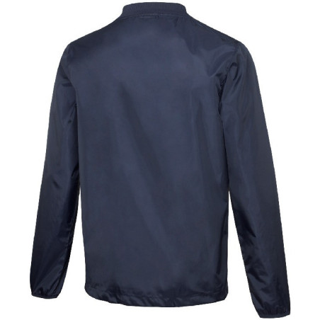 Veste de pluie MIZUNO Sendai marine de dos