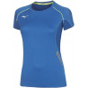 Maillot de Running MIZUNO Premium JPN Femme bleu roi de face