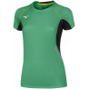 Maillot de Running MIZUNO Premium JPN Femme vert et noir