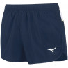 Short running MIZUNO Premium JPN Split Femme marine et blanc
