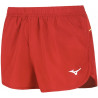 Short running MIZUNO Premium JPN Split Femme rouge