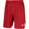 Short MIZUNO Premium rouge et blanc