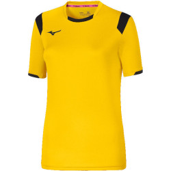 Maillot MIZUNO Premium Femme jaune et noir