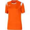 Maillot MIZUNO Premium Femme orange fluo et blanc