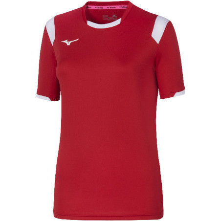 Maillot MIZUNO Premium Femme rouge et blanc