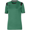 Maillot MIZUNO Premium Femme vert et noir de face