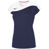 Maillot MIZUNO Authentic Myou Femme marine et blanc