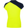 Maillot MIZUNO Authentic Myou Femme jaune fluo et marine
