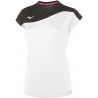 Maillot MIZUNO Authentic Myou Femme blanc et noir