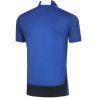 Polo MIZUNO Hex Rect bleu roi et blanc de dos