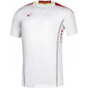 Tee-shirt MIZUNO Hex Rect blanc et rouge
