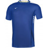 Tee-shirt MIZUNO Hex Rect bleu roi