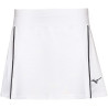 Jupe de Tennis MIZUNO Hex Rect blanche et marine