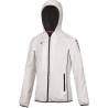 Veste MIZUNO Nagasaki Micro Femme  blanche et noire