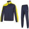 Ensemble de survêtement MIZUNO Kobe marine et jaune