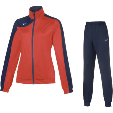 Ensemble de survêtement MIZUNO Kobe Femme rouge et marine